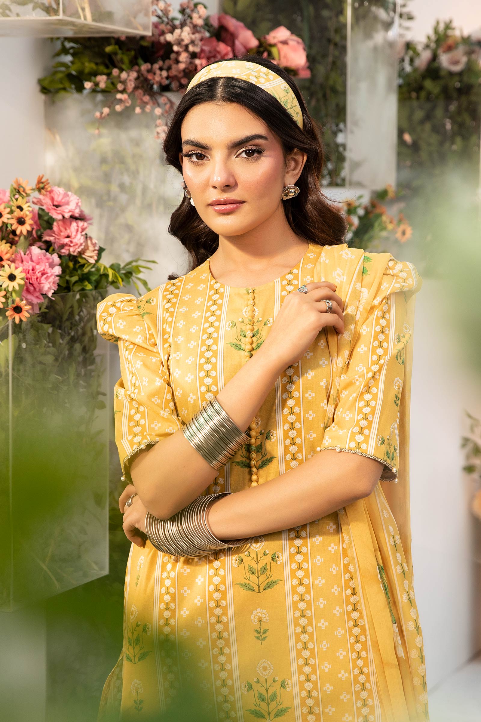 Maria B | M Basic Summer Lawn 25 | MB-CUS25-711A - Official Maria B stockist in UK - Sakeena London
