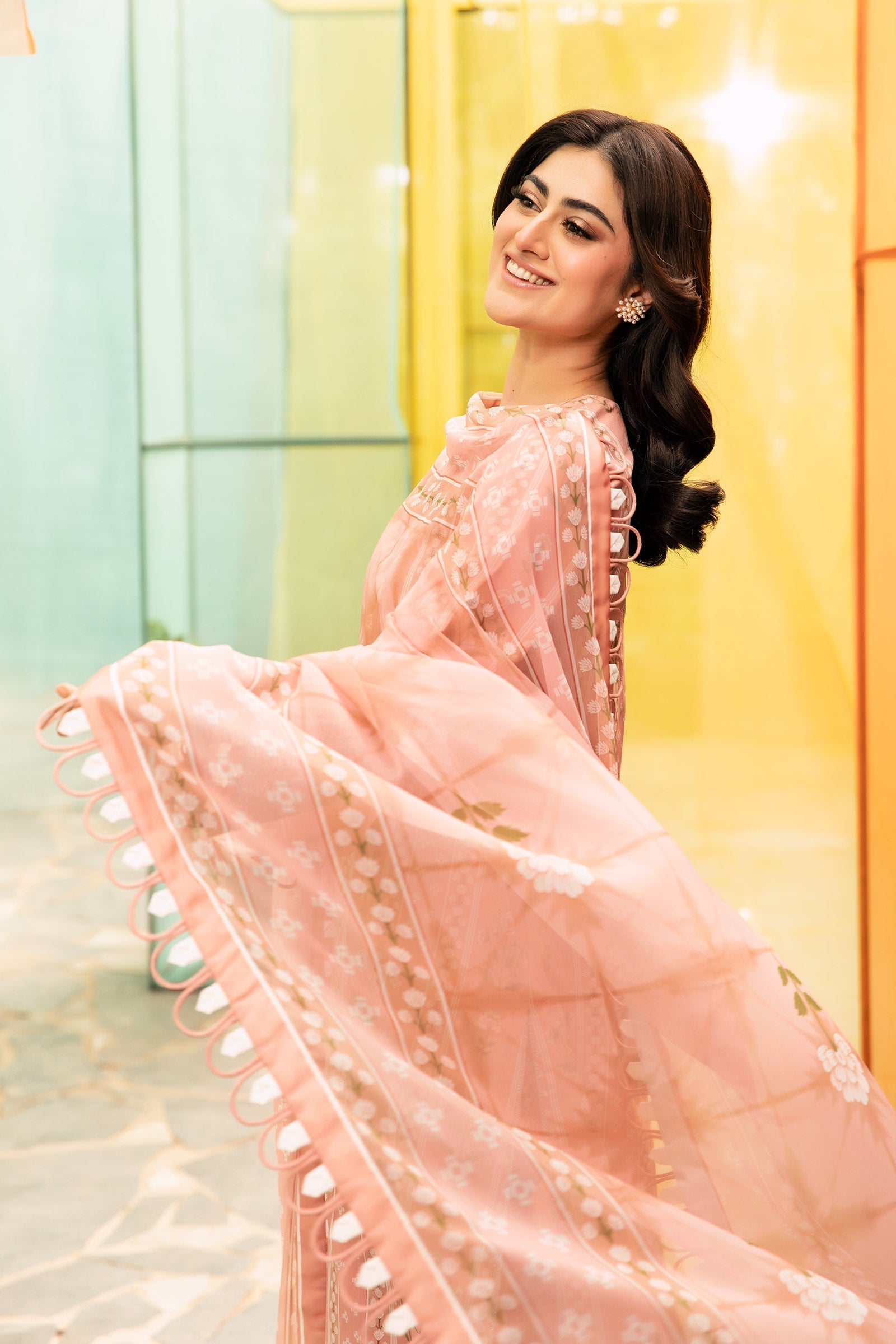 Maria B | M Basic Summer Lawn 25 | MB-CUS25-711B - Official Maria B stockist in UK - Sakeena London