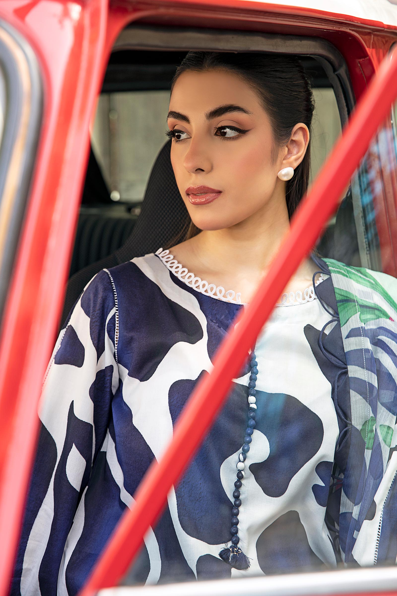 Maria B | Eid Basic Lawn | MB-CUS25-905B - Official Maria B stockist in UK - Sakeena London