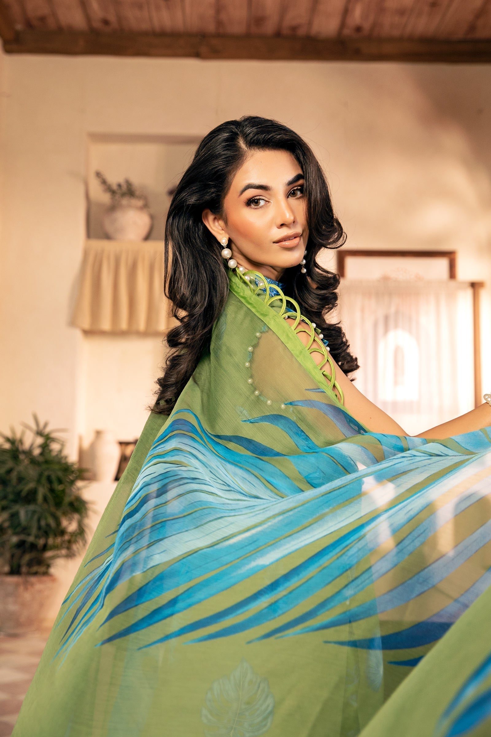 Maria B | Eid Basic Lawn | MB-CUS25-906A - Official Maria B stockist in UK - Sakeena London