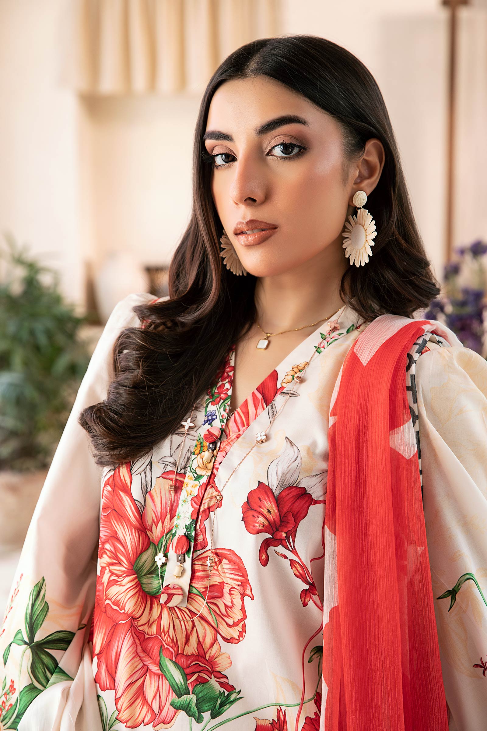 Maria B | Eid Basic Lawn | MB-CUS25-907B - Official Maria B stockist in UK - Sakeena London