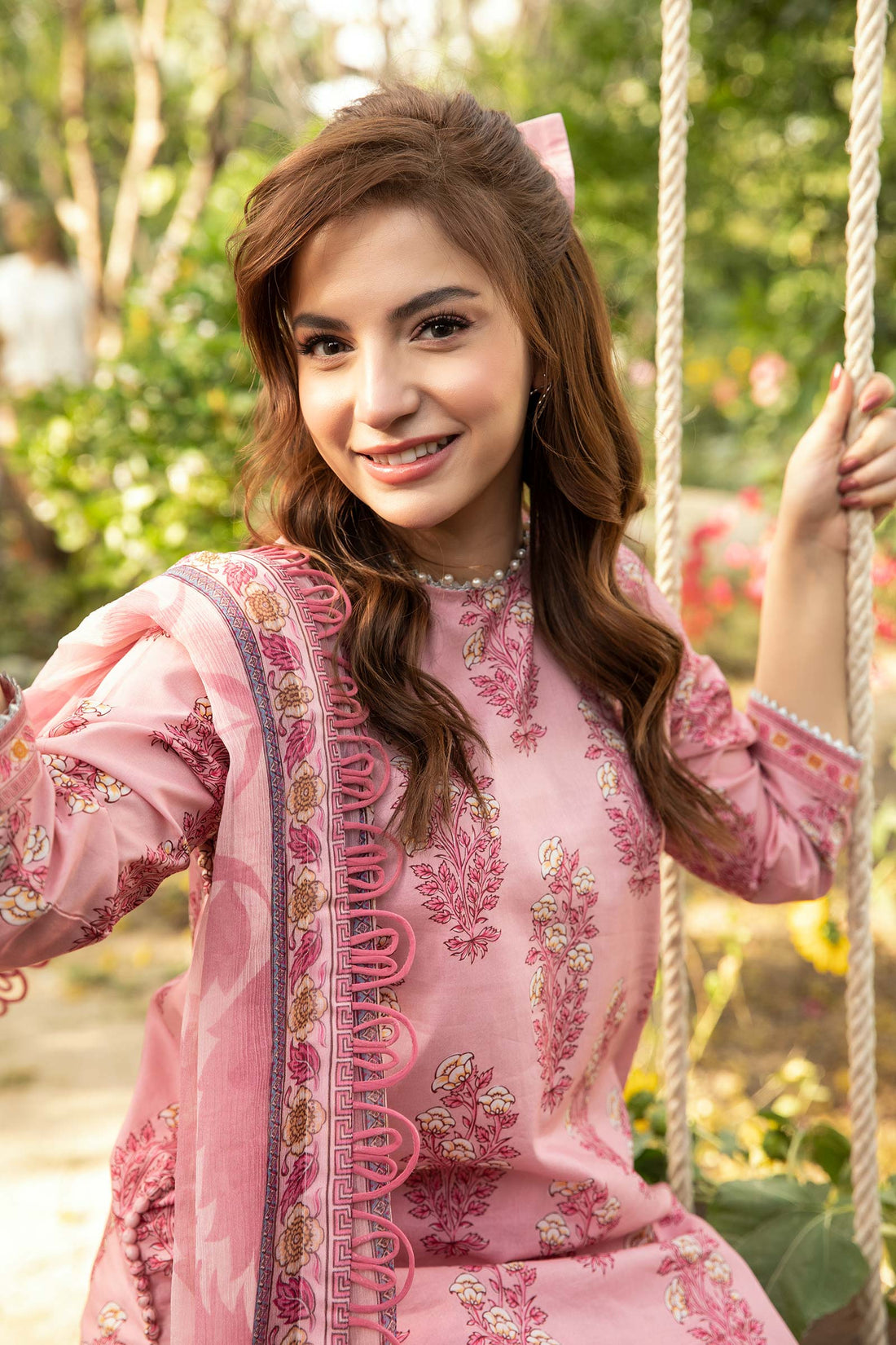 Maria B | Eid Basic Lawn | MB-CUS25-908A - Official Maria B stockist in UK - Sakeena London