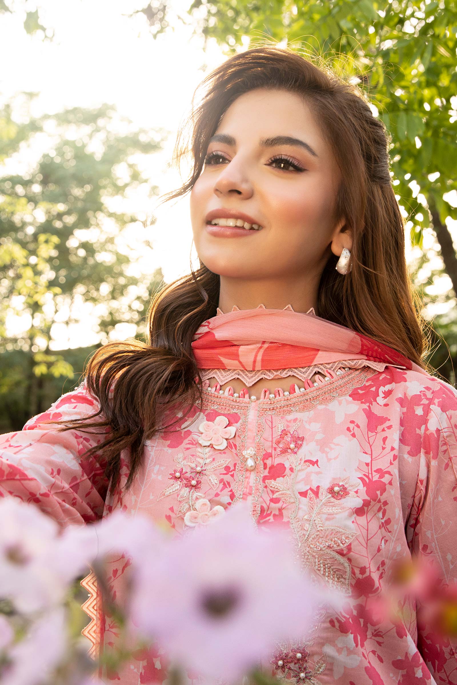 Maria B | Eid Basic Lawn | MB-CUS25-910B - Official Maria B stockist in UK - Sakeena London