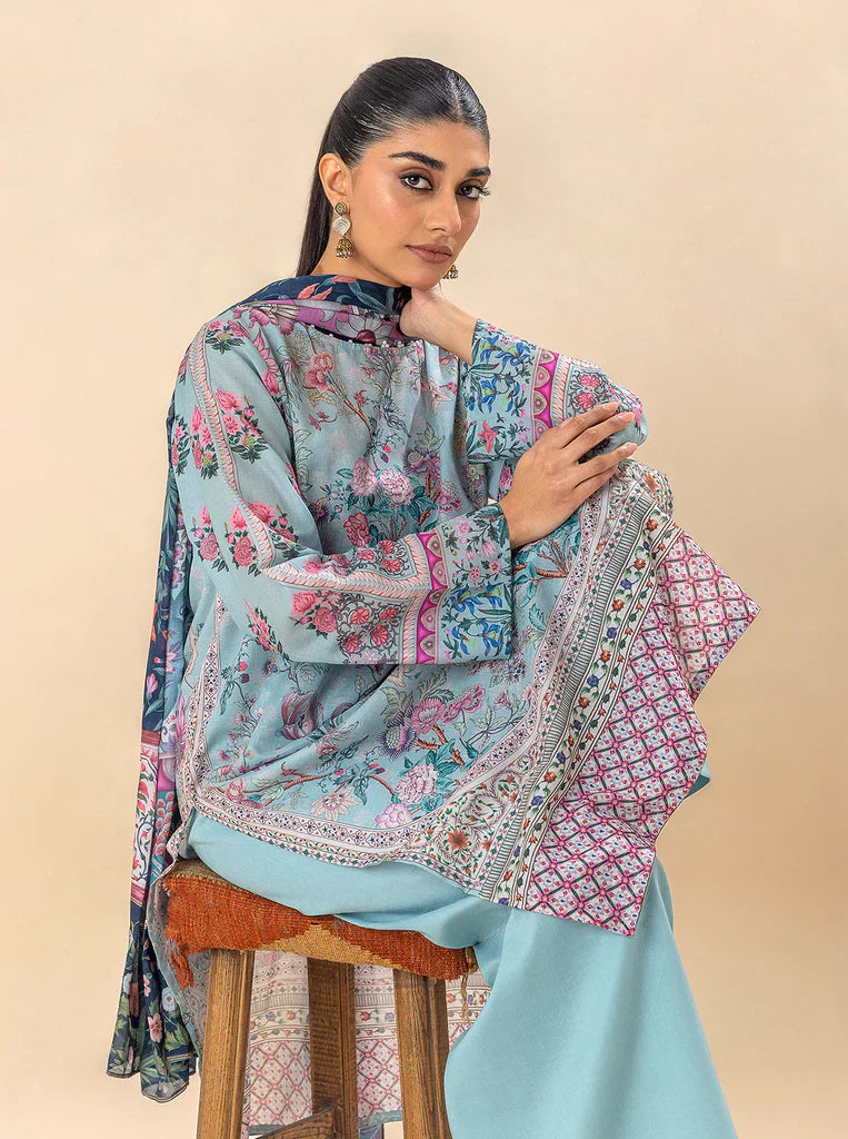 Morbagh | Lawn Collection 24 | SOUL BLUE - Official Morbagh stockist in UK - Sakeena London