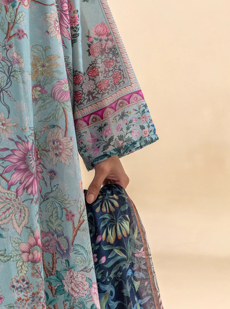 Morbagh | Lawn Collection 24 | SOUL BLUE - Official Morbagh stockist in UK - Sakeena London