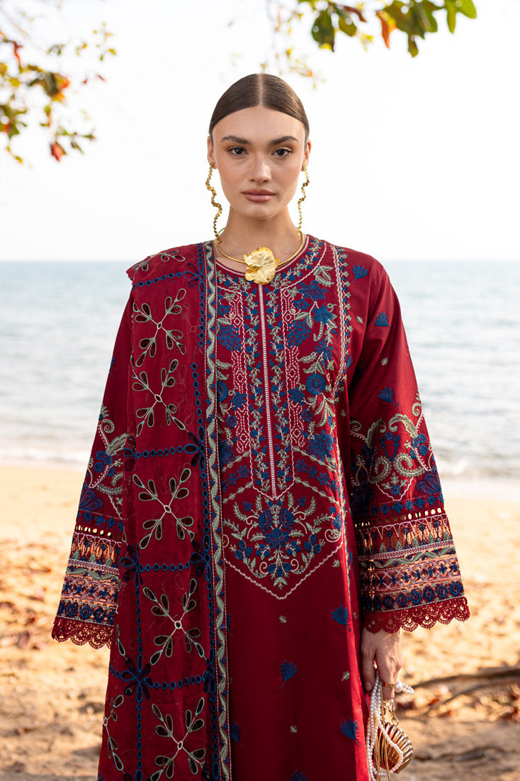Marjjan | Fasana Lawn | MBL-07 A - Official Marjjan stockist in UK - Sakeena London