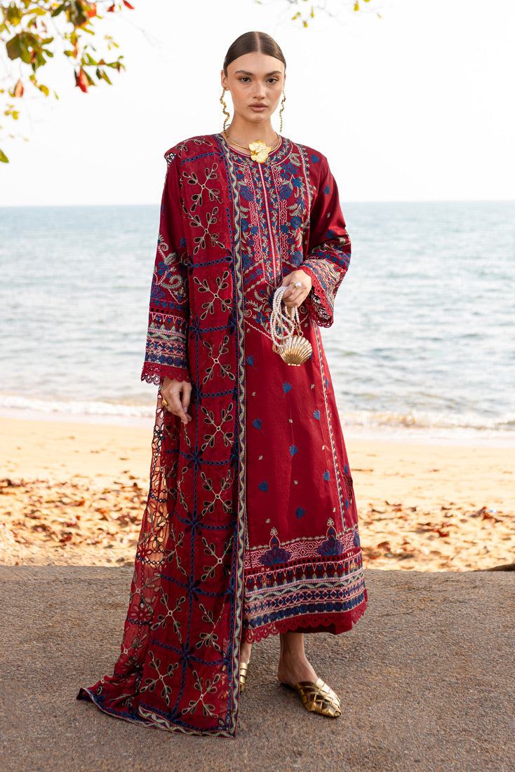 Marjjan | Fasana Lawn | MBL-07 A - Official Marjjan stockist in UK - Sakeena London