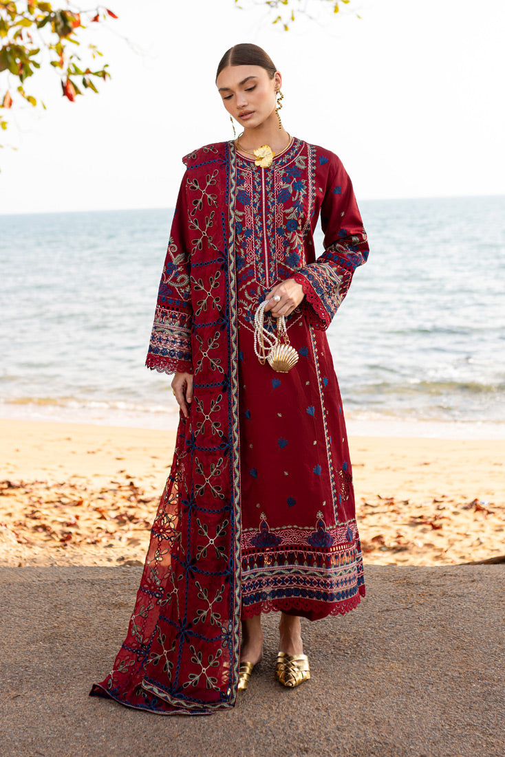 Marjjan | Fasana Lawn | MBL-07 A - Official Marjjan stockist in UK - Sakeena London