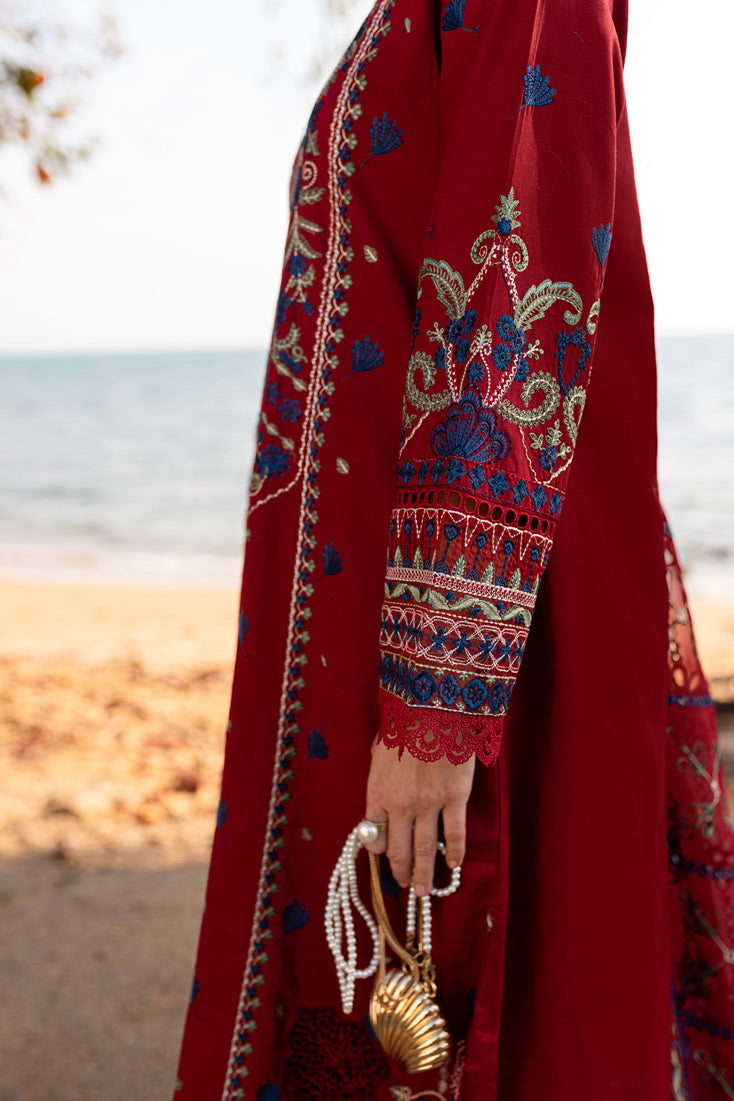 Marjjan | Fasana Lawn | MBL-07 A - Official Marjjan stockist in UK - Sakeena London