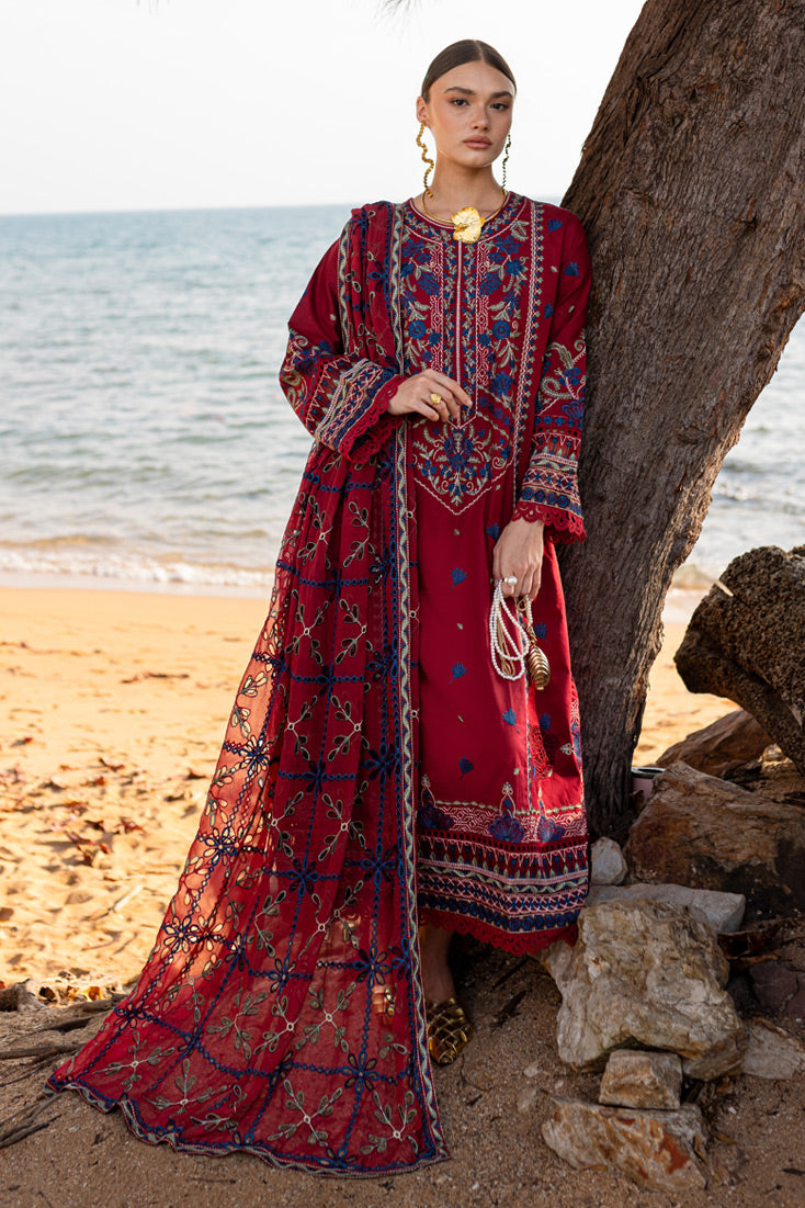 Marjjan | Fasana Lawn | MBL-07 A - Official Marjjan stockist in UK - Sakeena London