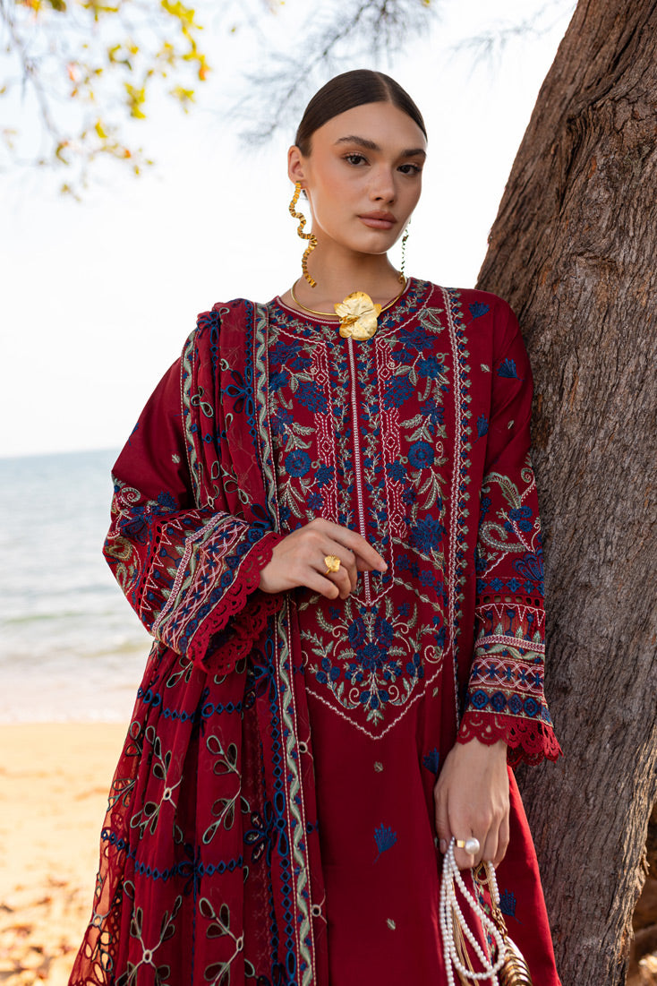 Marjjan | Fasana Lawn | MBL-07 A - Official Marjjan stockist in UK - Sakeena London