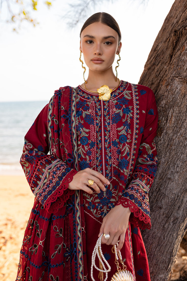 Marjjan | Fasana Lawn | MBL-07 A - Official Marjjan stockist in UK - Sakeena London