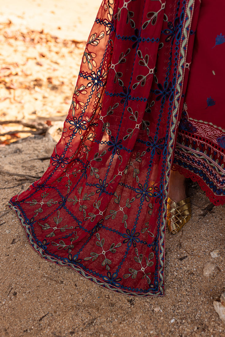 Marjjan | Fasana Lawn | MBL-07 A - Official Marjjan stockist in UK - Sakeena London