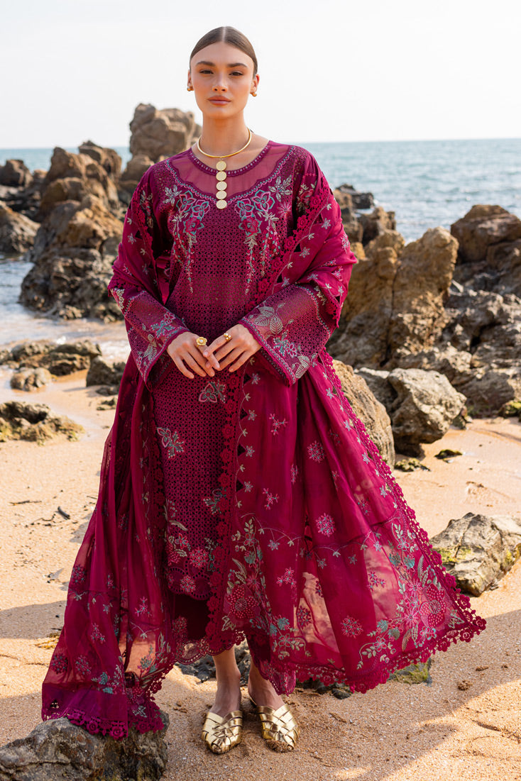 Marjjan | Fasana Lawn | MBL-08 A - Official Marjjan stockist in UK - Sakeena London