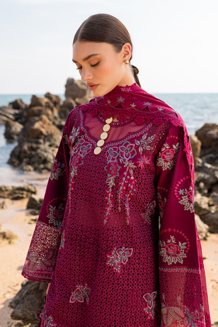 Marjjan | Fasana Lawn | MBL-08 A - Official Marjjan stockist in UK - Sakeena London