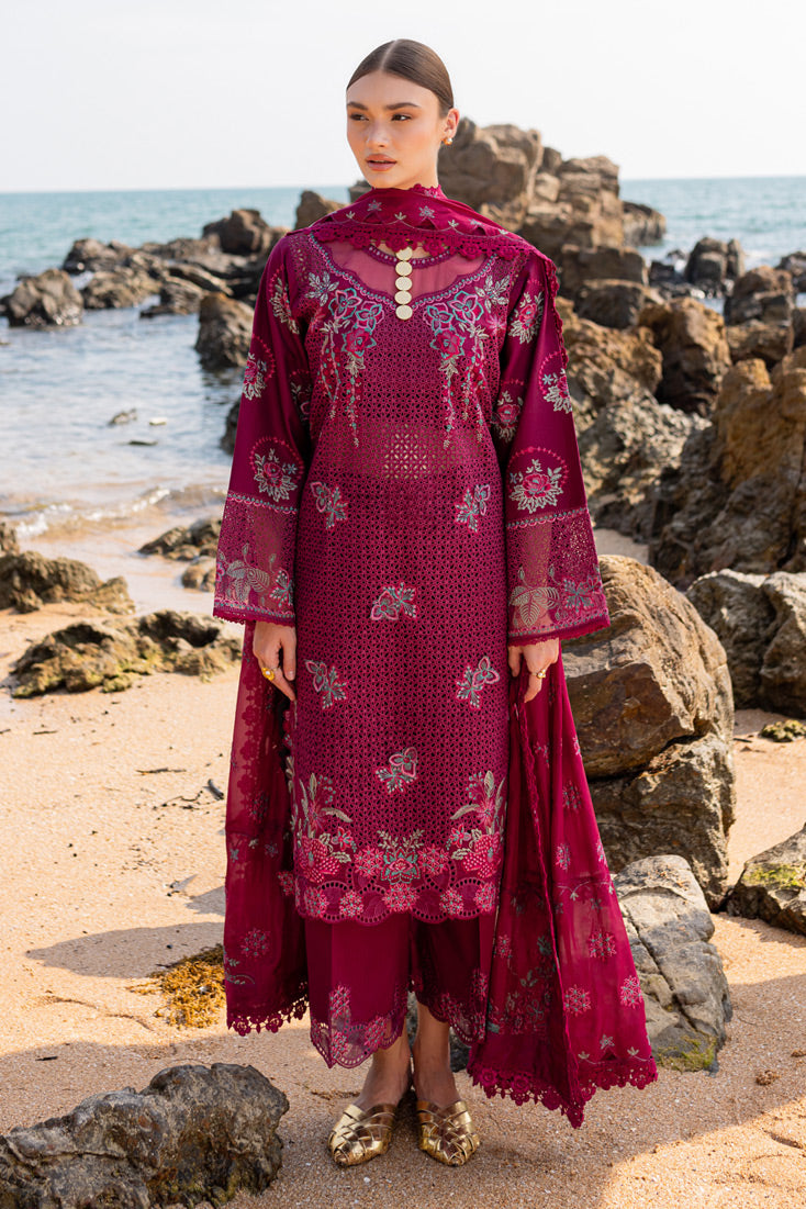 Marjjan | Fasana Lawn | MBL-08 A - Official Marjjan stockist in UK - Sakeena London