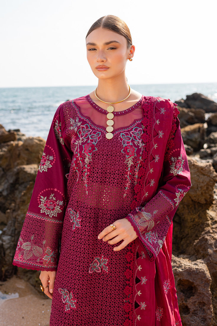Marjjan | Fasana Lawn | MBL-08 A - Official Marjjan stockist in UK - Sakeena London