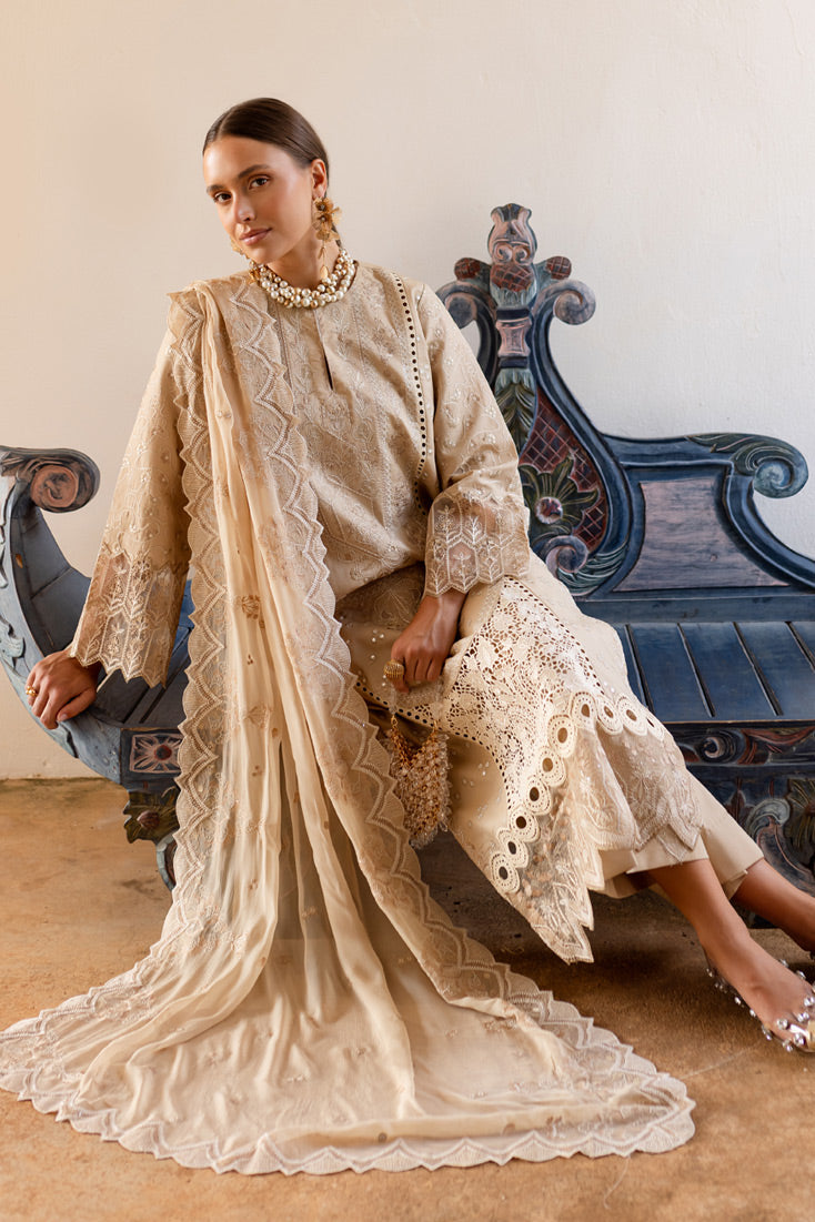 Marjjan | Fasana Lawn | MBL-12 A - Official Marjjan stockist in UK - Sakeena London