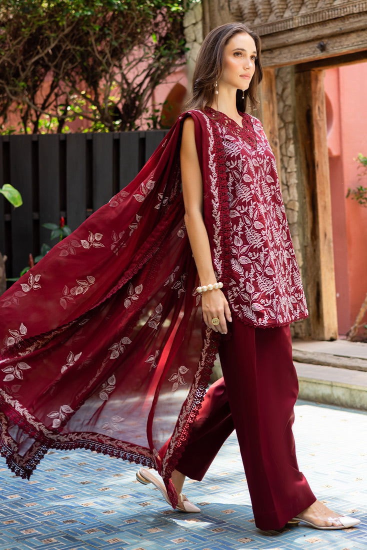 Marjjan | Seraya Lawn 25 | MBL- 19 B - Official Marjjan stockist in UK - Sakeena London