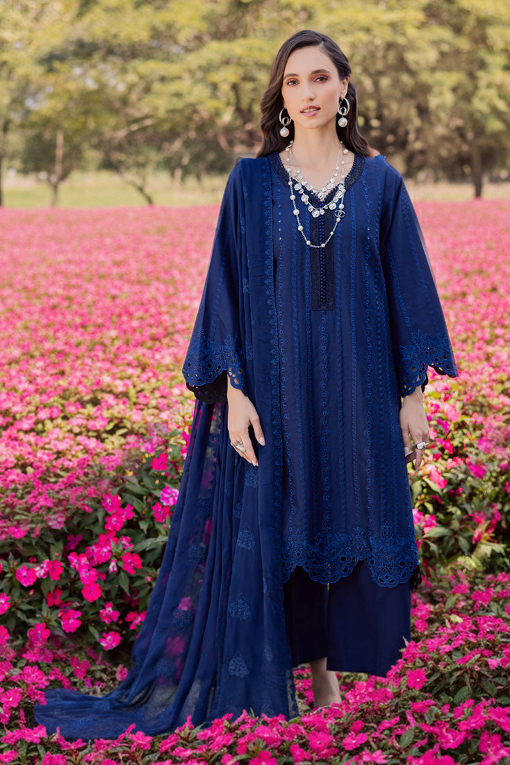 Marjjan | Silvia Lawn | MBL-30 B (Navy Blue)