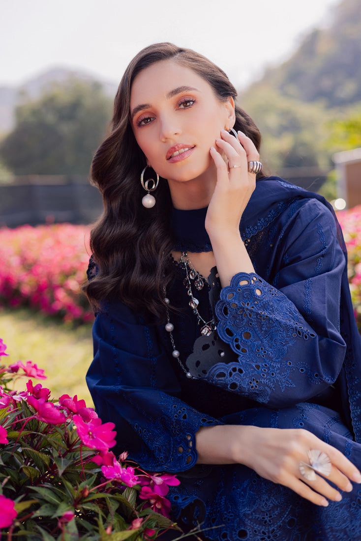 Marjjan | Silvia Lawn | MBL-30 B (Navy Blue)