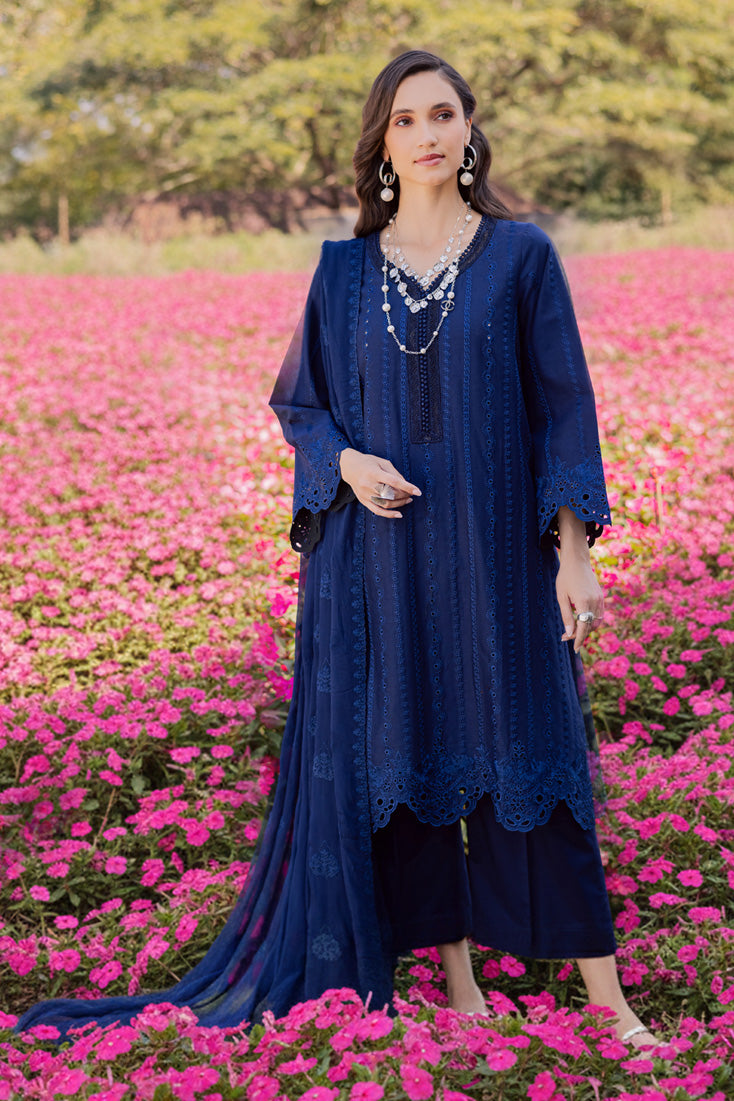 Marjjan | Silvia Lawn | MBL-30 B (Navy Blue)