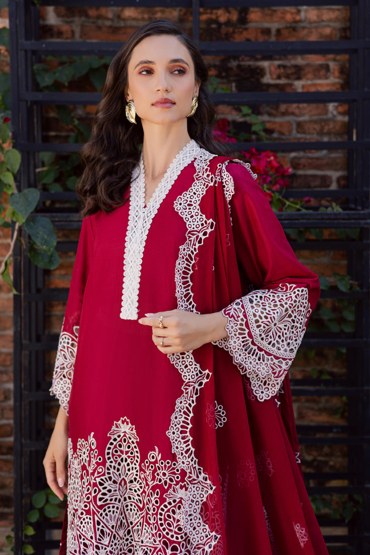 Marjjan | Silvia Lawn | MBL-36 A (Deep Red)