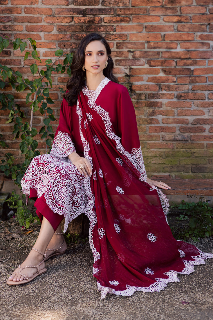 Marjjan | Silvia Lawn | MBL-36 A (Deep Red)