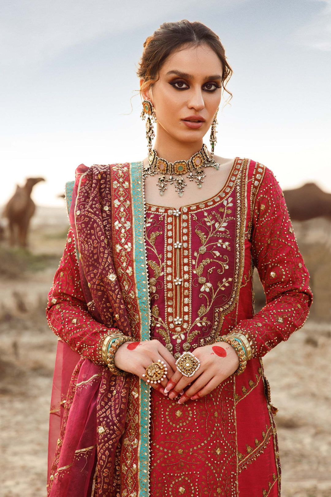 Maria B | Bridal Couture | Chundari - Official Maria B stockist in UK - Sakeena London