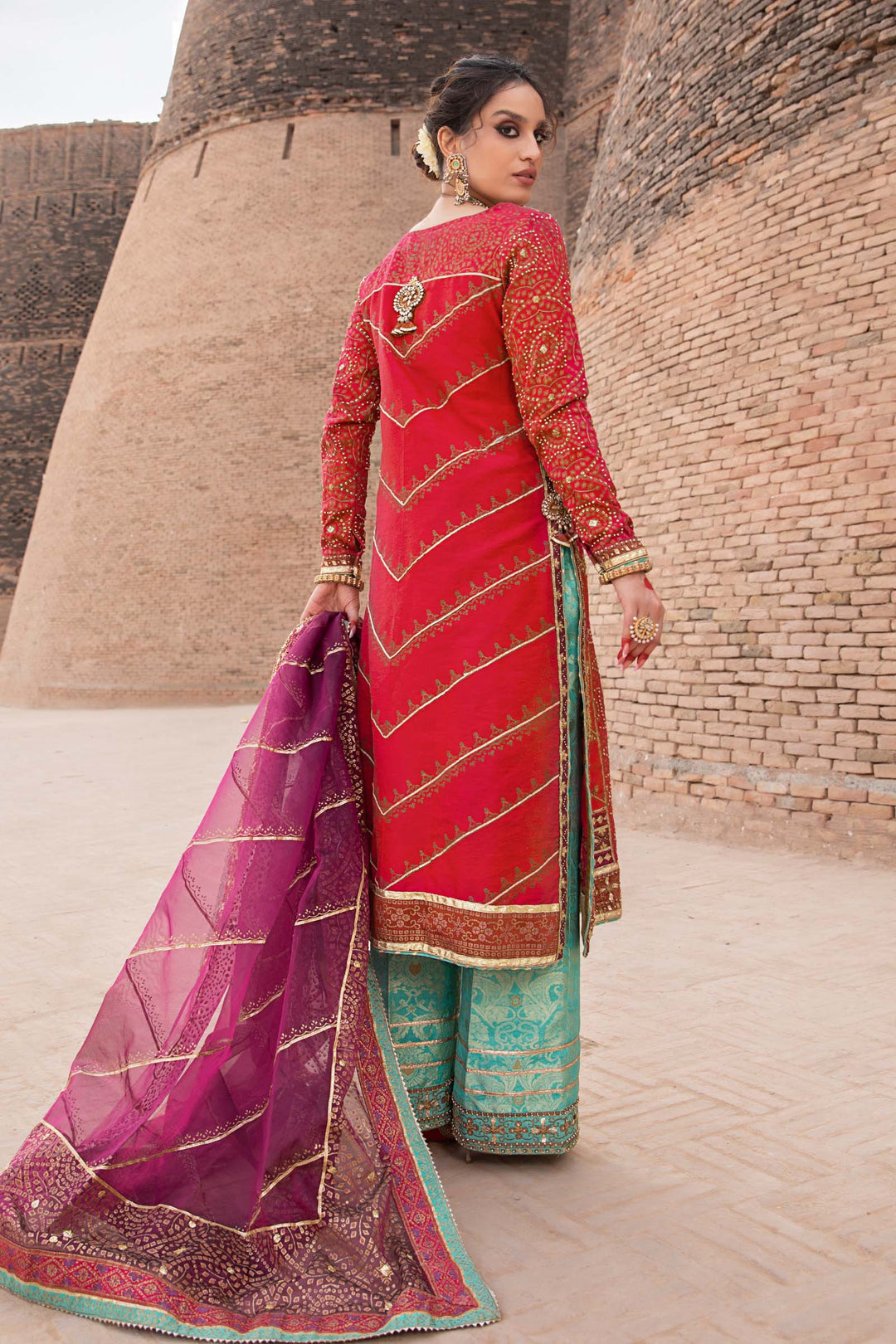 Maria B | Bridal Couture | Chundari - Official Maria B stockist in UK - Sakeena London