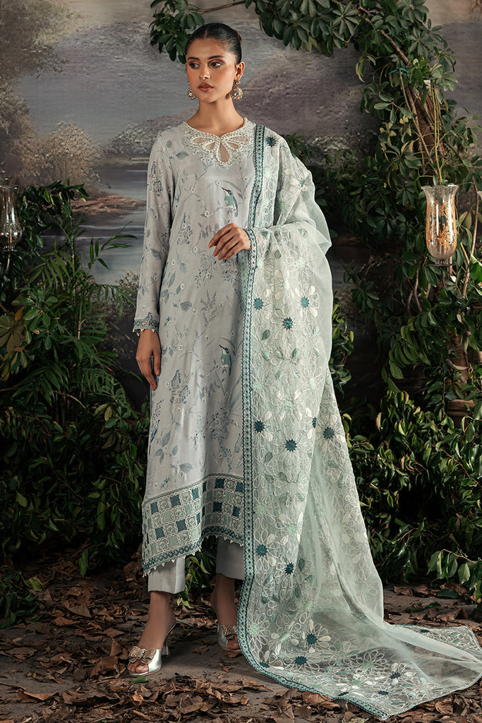 Cross Stitch | Luxe Atelier 24 | MEDALLION TEAL - Official Cross Stitch stockist in UK - Sakeena London