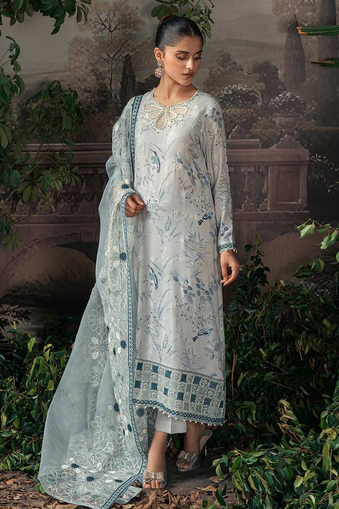 Cross Stitch | Luxe Atelier 24 | MEDALLION TEAL - Official Cross Stitch stockist in UK - Sakeena London