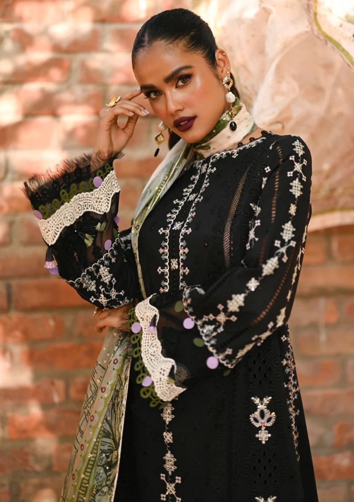 Lawn Collection - Qalamkar - Chikankari - Eid Edit - CF#04 | HELENA