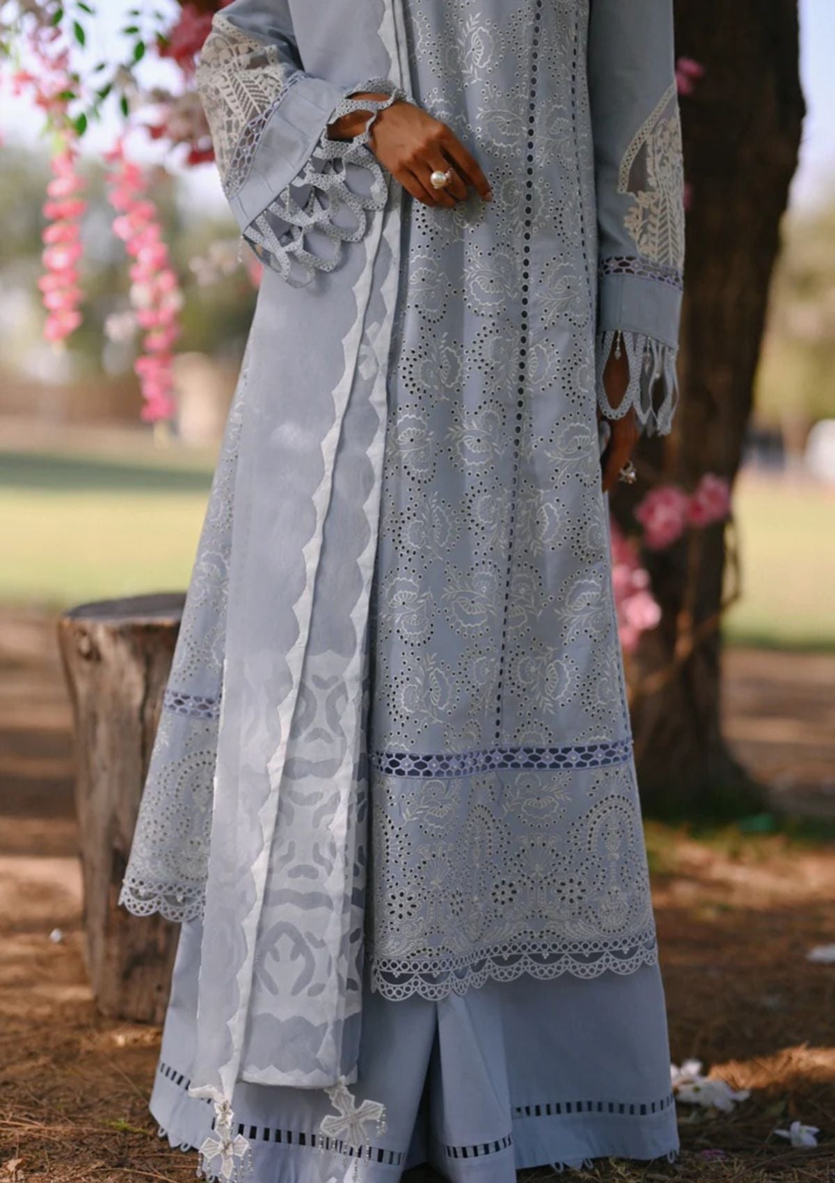 Lawn Collection - Qalamkar - Chikankari - Eid Edit - CF#06 | LILLY