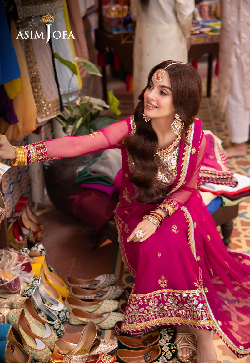 Asim Jofa | Pyaar Diyan Gallan Formals | AJEM-03 - Official Asim Jofa stockist in UK - Sakeena London