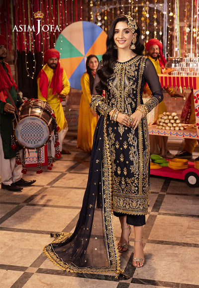 Asim Jofa | Chamak Damak Festive 24 | AJCD-11 - Official Asim Jofa stockist in UK - Sakeena London