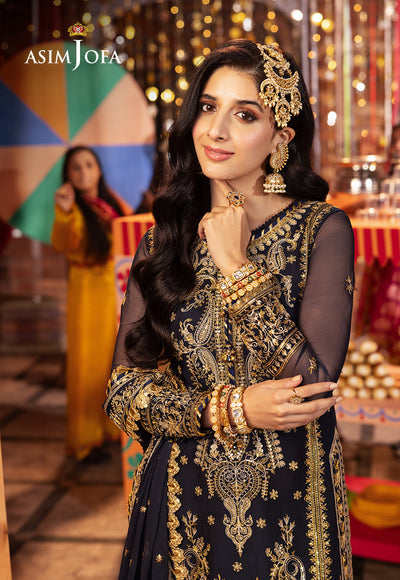 Asim Jofa | Chamak Damak Festive 24 | AJCD-11 - Official Asim Jofa stockist in UK - Sakeena London