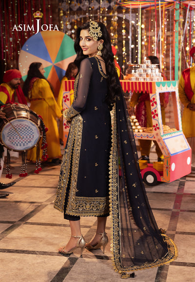 Asim Jofa | Chamak Damak Festive 24 | AJCD-11 - Official Asim Jofa stockist in UK - Sakeena London