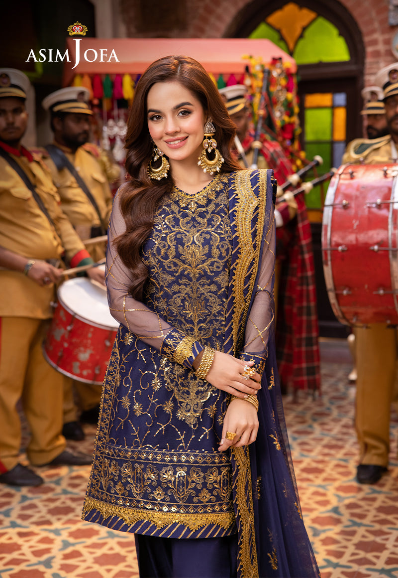 Asim Jofa | Pyaar Diyan Gallan Formals | AJEM-18 - Official Asim Jofa stockist in UK - Sakeena London
