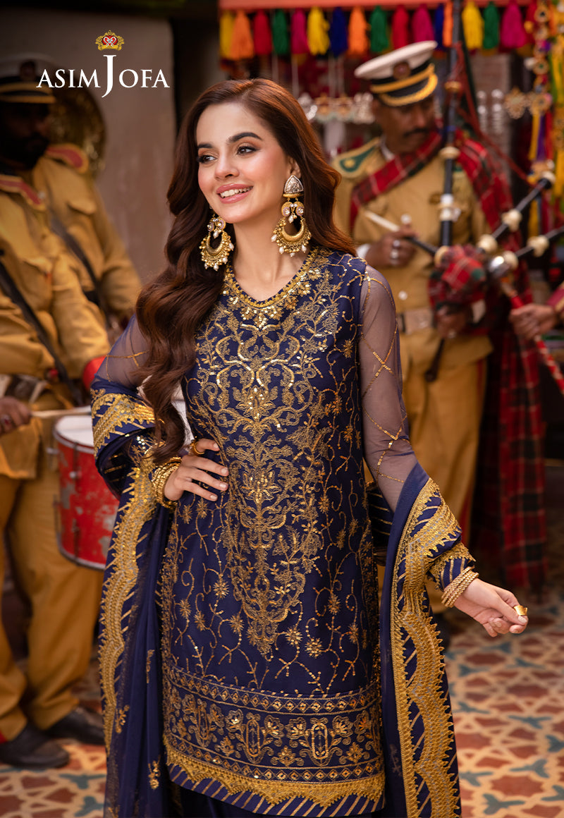 Asim Jofa | Pyaar Diyan Gallan Formals | AJEM-18 - Official Asim Jofa stockist in UK - Sakeena London