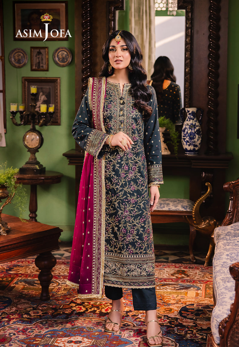 Asim Jofa | Afsanay Luxury Pret | AJLP-01 - Official Asim Jofa stockist in UK - Sakeena London