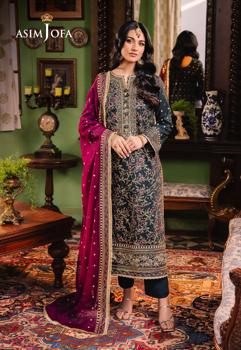 Asim Jofa | Afsanay Luxury Pret | AJLP-01 - Official Asim Jofa stockist in UK - Sakeena London