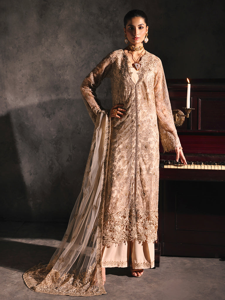 Rajbari | Sage Chiffon Edit | Verve - Official Rajbari stockist in UK - Sakeena London