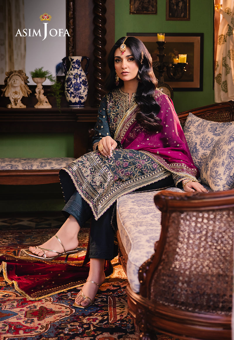 Asim Jofa | Afsanay Luxury Pret | AJLP-01 - Official Asim Jofa stockist in UK - Sakeena London