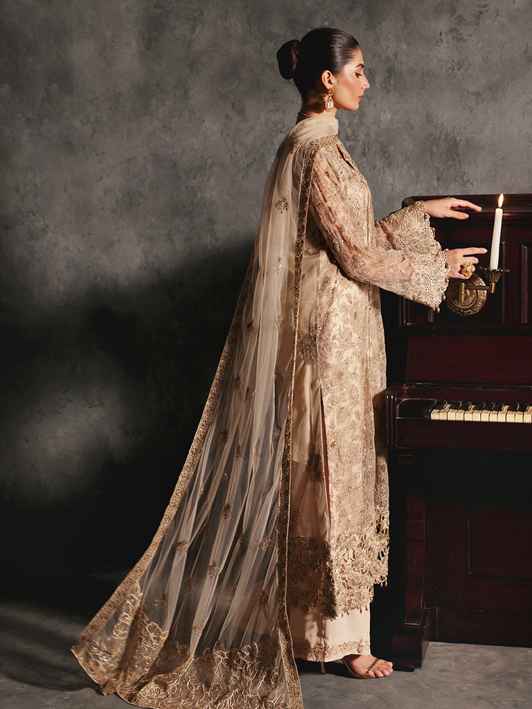 Rajbari | Sage Chiffon Edit | Verve - Official Rajbari stockist in UK - Sakeena London
