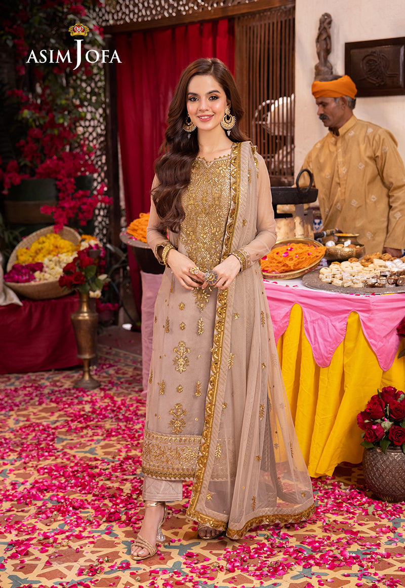 Asim Jofa | Pyaar Diyan Gallan Formals | AJEM-06 - Official Asim Jofa stockist in UK - Sakeena London