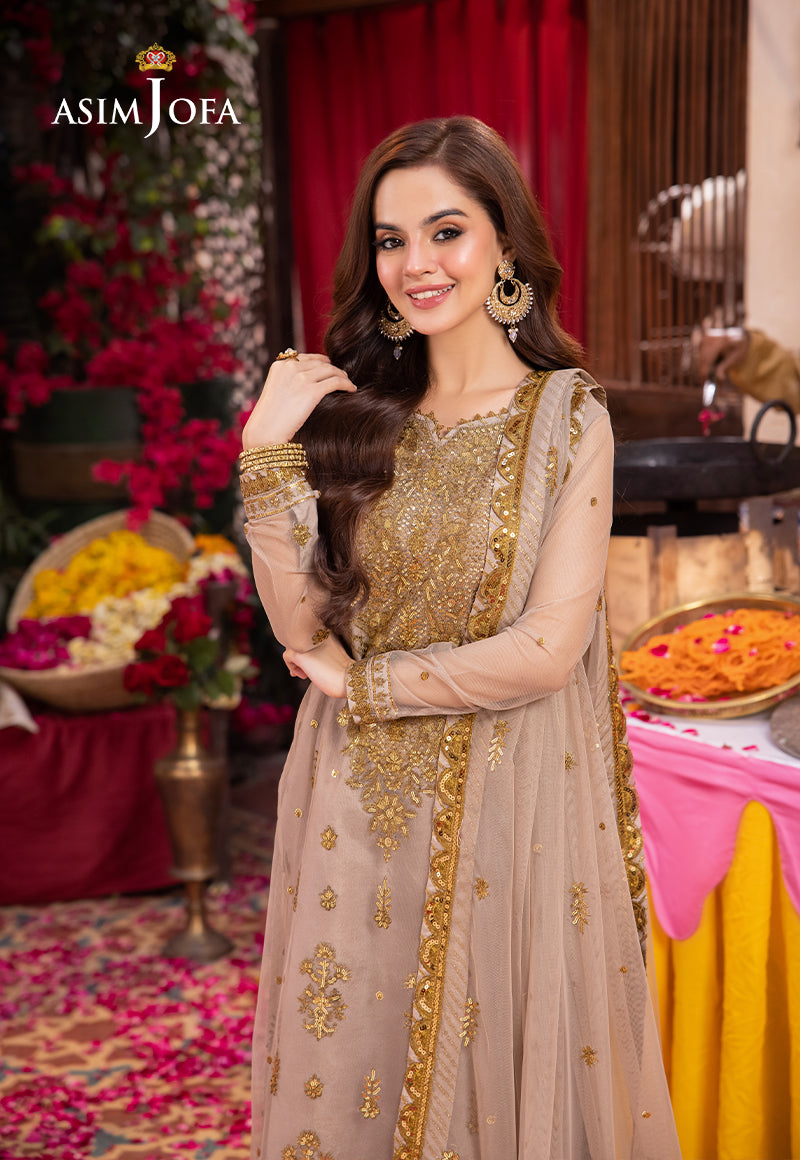 Asim Jofa | Pyaar Diyan Gallan Formals | AJEM-06 - Official Asim Jofa stockist in UK - Sakeena London