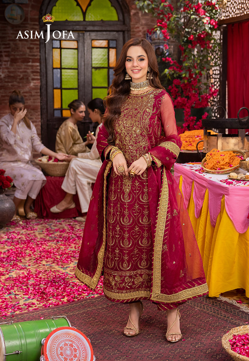 Asim Jofa | Pyaar Diyan Gallan Formals | AJEM-23 - Official Asim Jofa stockist in UK - Sakeena London