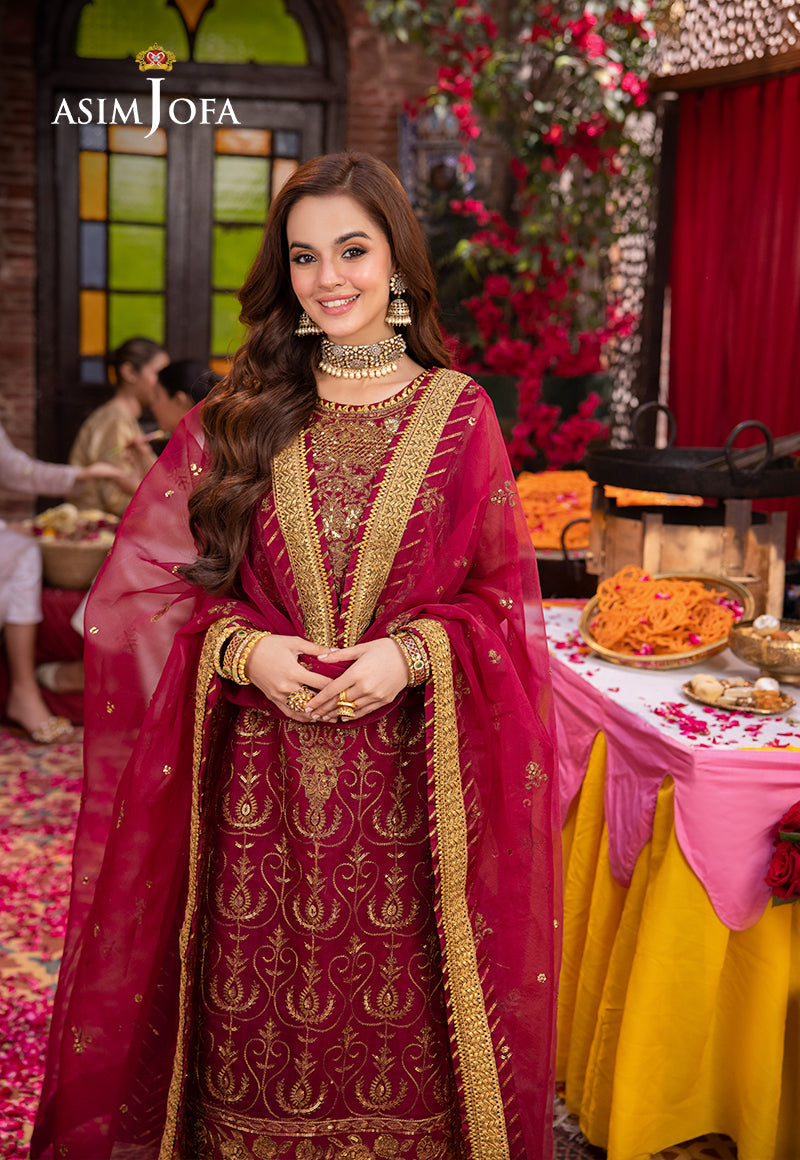 Asim Jofa | Pyaar Diyan Gallan Formals | AJEM-23 - Official Asim Jofa stockist in UK - Sakeena London