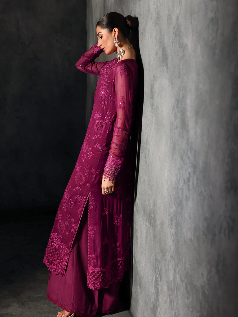 Rajbari | Sage Chiffon Edit | Elysian - Official Rajbari stockist in UK - Sakeena London